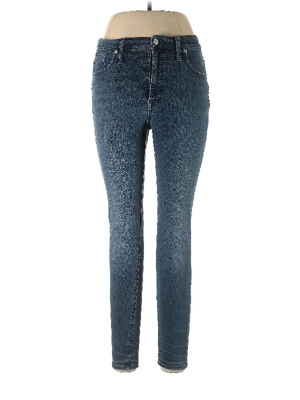 Boyfriend Jeans for Relaxed -High-Rise Skinny Jeans in Medium Wash