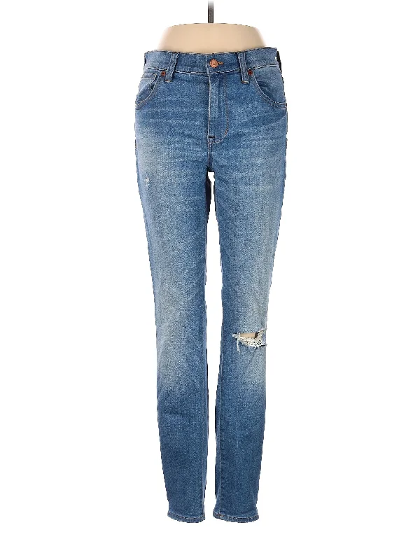 Patchwork Jeans for Bohemian -Mid-Rise Boyjeans Jeans