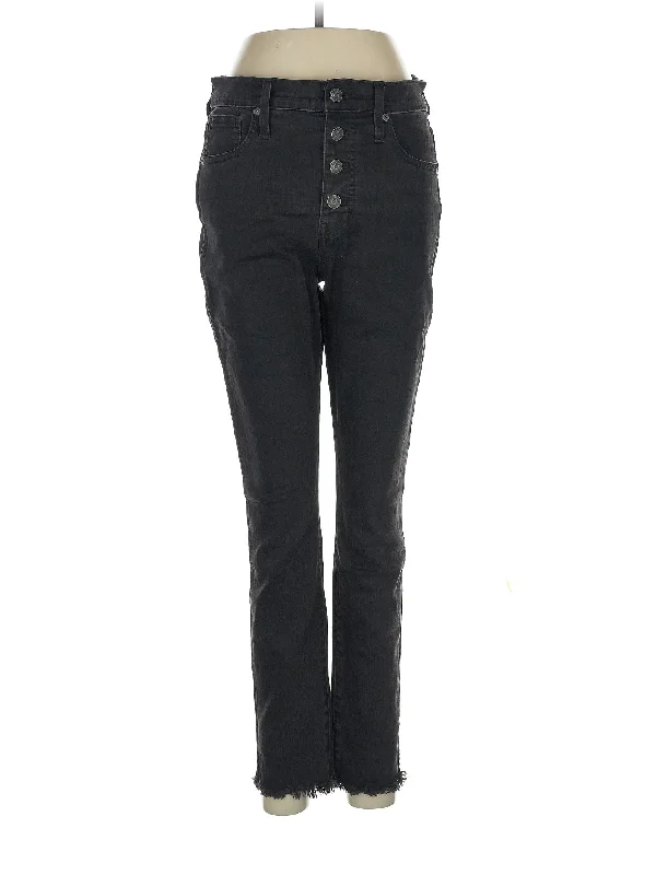 Overalls Jeans for Workwear -High-Rise Bootleg Jeans