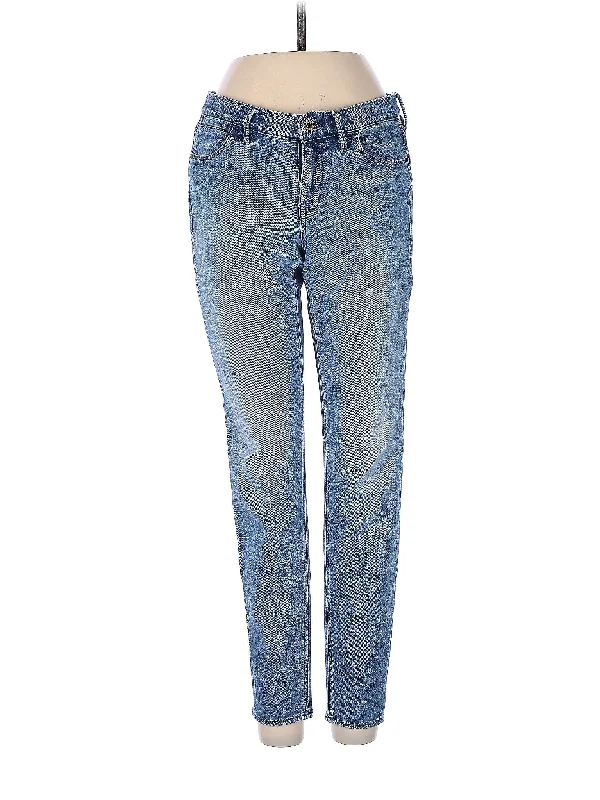 Shorts Jeans for Hot Days -Low-Rise Skinny Jeans in Light Wash