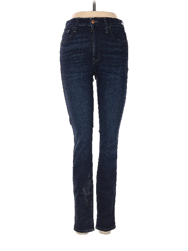 Graduation Jeans for Milestone -High-Rise Skinny Jeans in Dark Wash