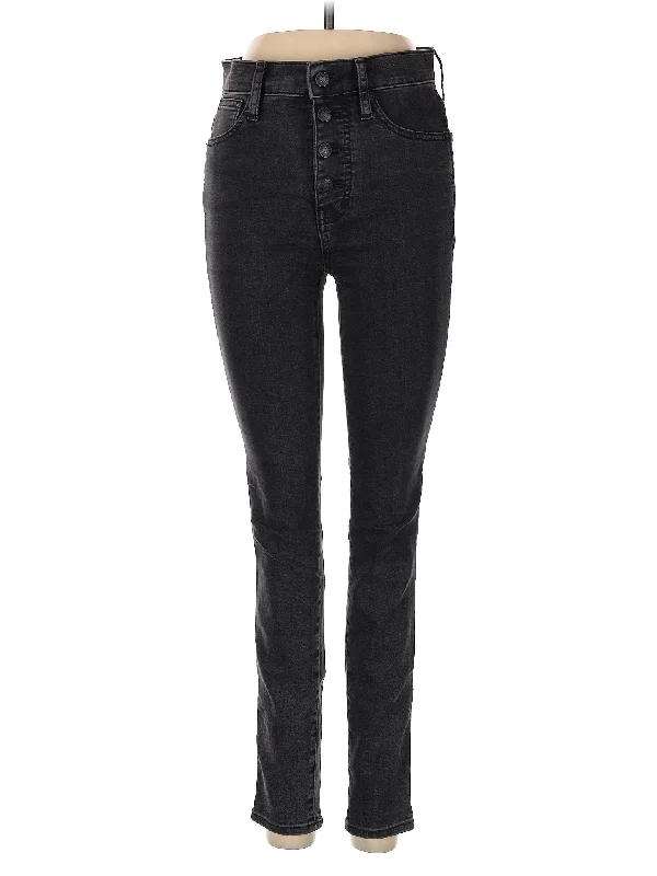 Hunting Jeans for Woods -High-Rise Skinny Jeans in Dark Wash