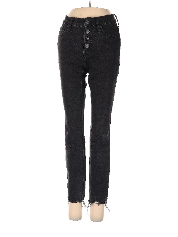 Cycling Jeans for Biking -High-Rise Skinny Jeans in Dark Wash