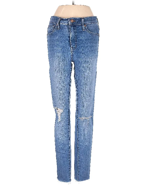 Overalls Jeans for Workwear -Mid-Rise Skinny Jeans