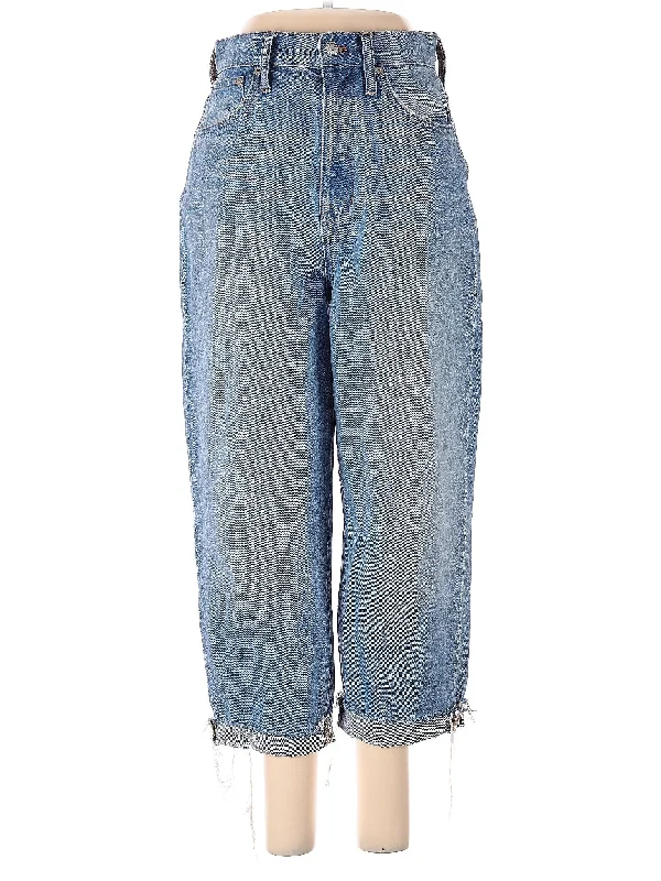 Acid Wash Jeans for Vintage -High-Rise Wide-leg Jeans in Light Wash