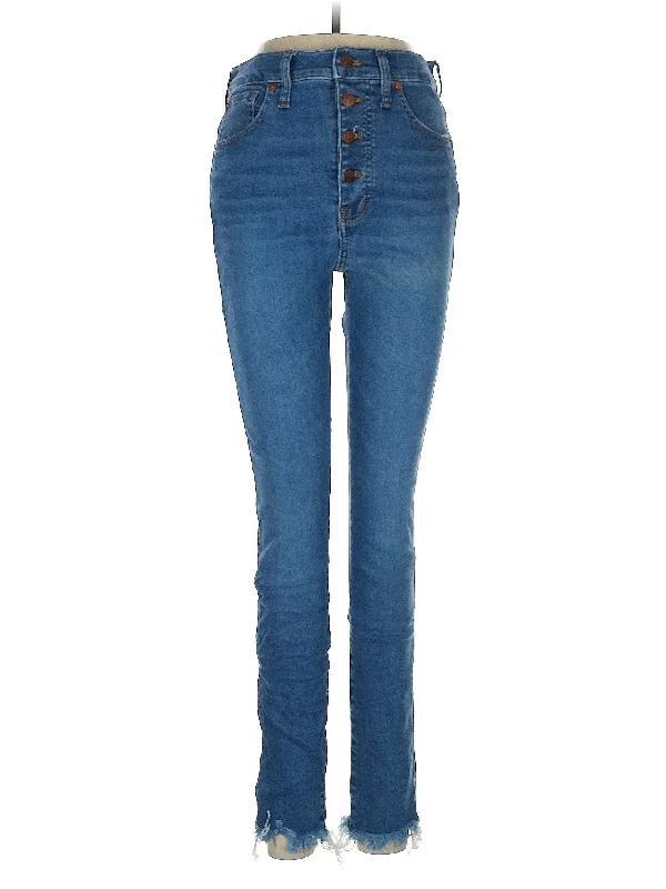 Casual Friday Jeans for Relaxed -High-Rise Skinny Jeans in Medium Wash