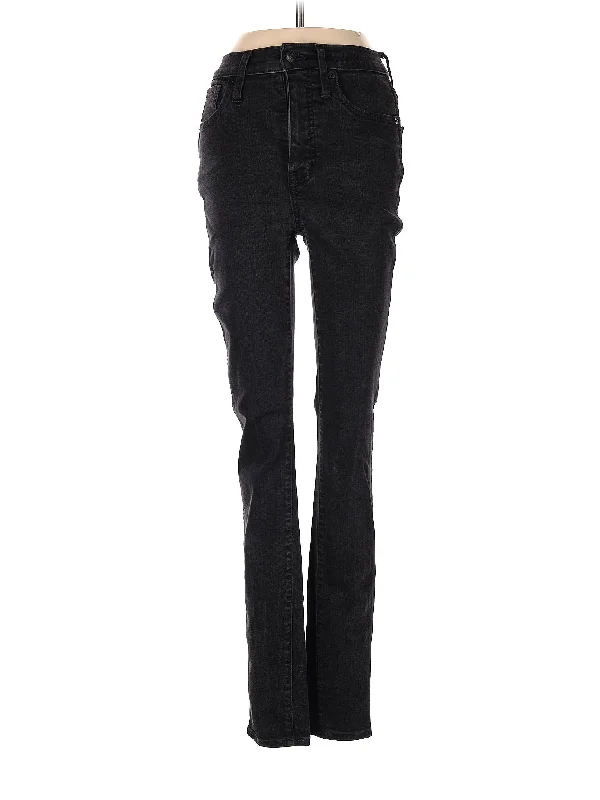 Hunting Jeans for Woods -Mid-Rise Bootleg Jeans in Dark Wash