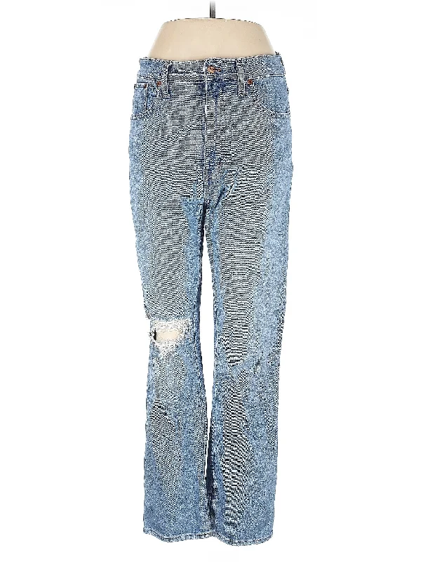 School Jeans for Uniform -High-Rise Bootleg Jeans