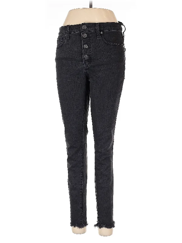 Dark Wash Jeans for Elegance -Mid-Rise Skinny Jeans