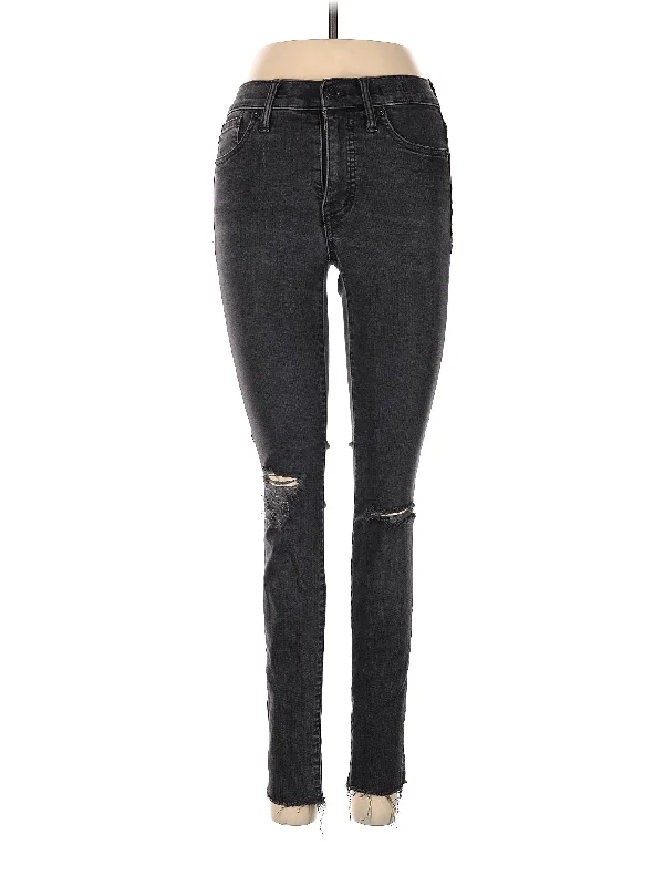 Stretch Jeans for Flexibility -Mid-Rise Skinny Jeans