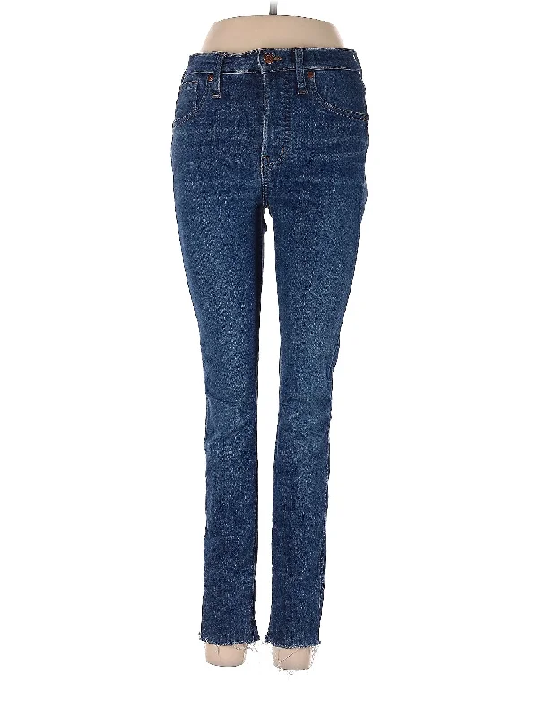 Graduation Jeans for Milestone -Mid-Rise Skinny Jeans in Dark Wash