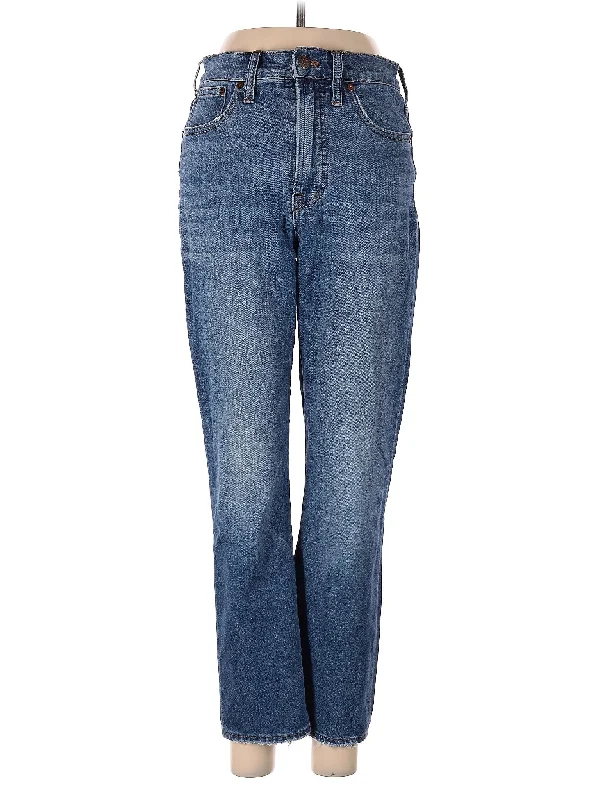 Yoga Jeans for Stretch -Mid-Rise Bootleg Jeans in Medium Wash