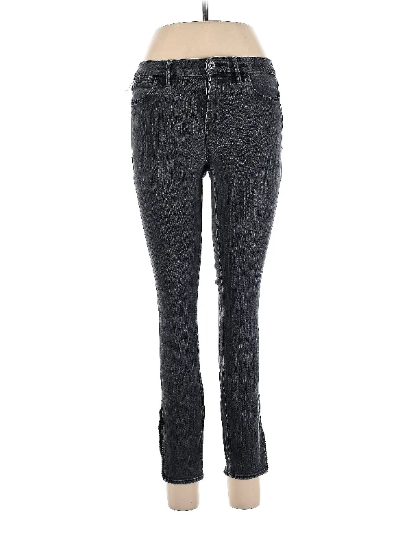 Casual Friday Jeans for Relaxed -Mid-Rise Skinny Jeans in Dark Wash