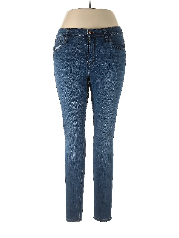 High-end Jeans for Exclusivity -High-Rise Skinny Jeans in Dark Wash