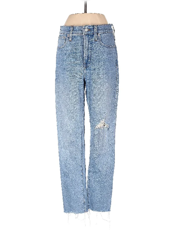 Tapered Jeans for Modern -High-Rise Boyjeans Jeans in Light Wash