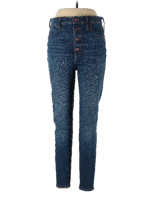 Shorts Jeans for Hot Days -High-Rise Skinny Jeans in Dark Wash