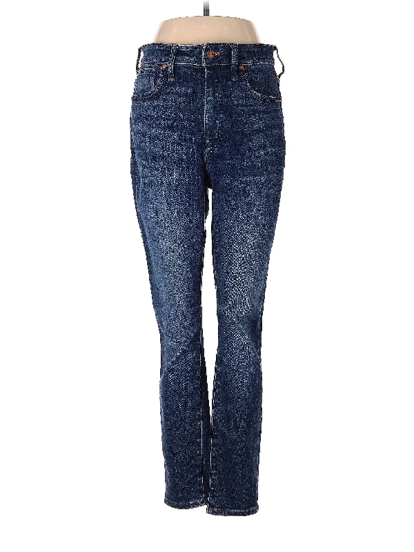 Wide Leg Jeans for Comfort -Mid-Rise Bootleg Jeans in Dark Wash