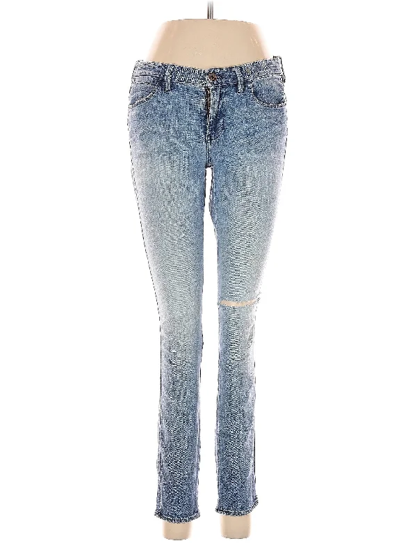 Carpenter Jeans for Function -High-Rise Skinny Jeans in Light Wash