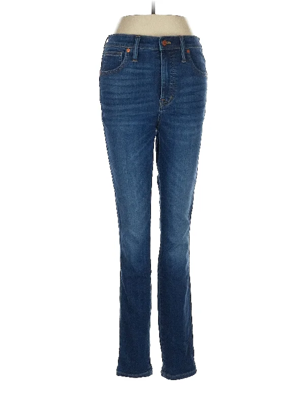 Carpenter Jeans for Function -High-Rise Straight-leg Jeans in Dark Wash