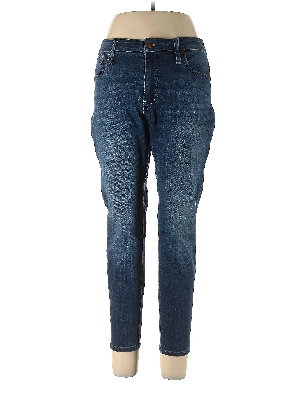 Printed Jeans for Pattern -Straight-leg Jeans in Dark Wash