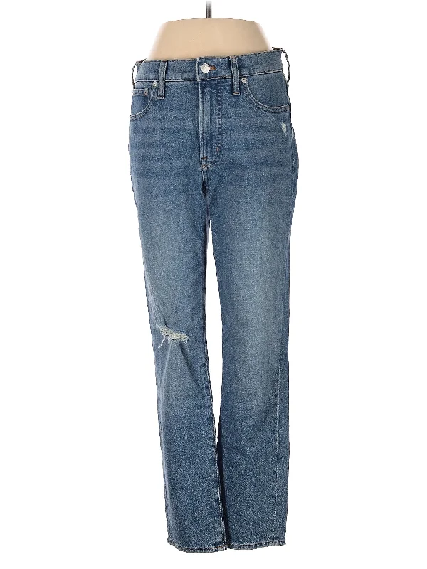 Christmas Jeans for Seasonal -Mid-Rise Bootleg Jeans