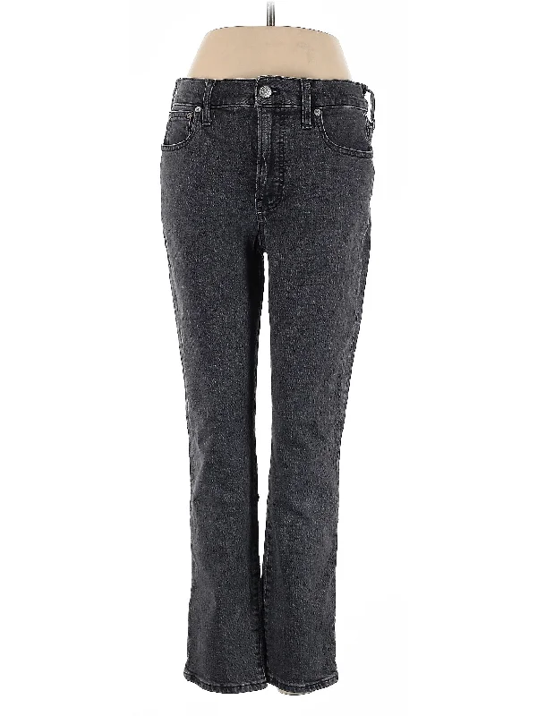 Boyfriend Jeans for Relaxed -High-Rise Straight-leg Jeans in Dark Wash