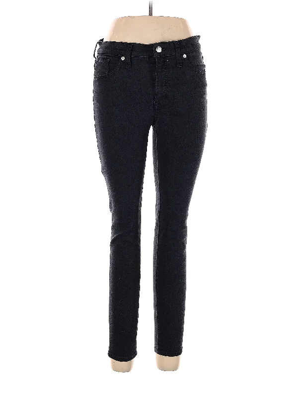 Stonewashed Jeans for Softness -High-Rise Skinny Jeans