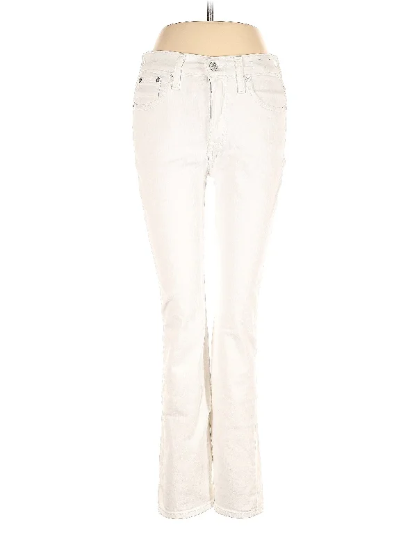 Party Jeans for Night Out -High-Rise Bootleg Jeans