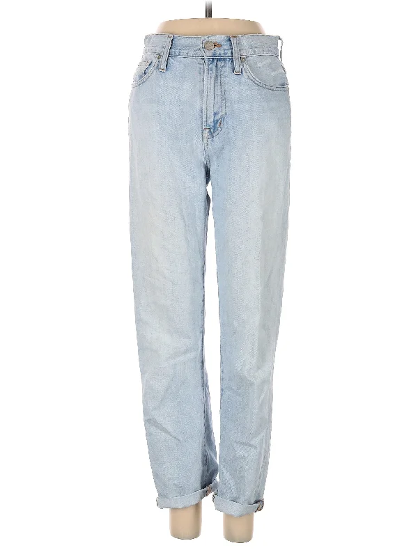 Organic Jeans for Natural -Low-Rise Boyjeans Jeans in Light Wash