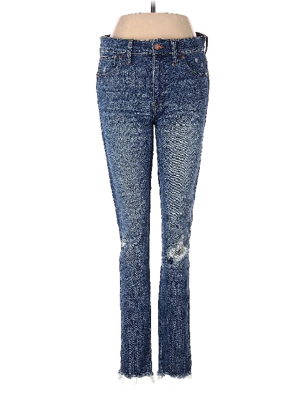 Holiday Jeans for Festive -Low-Rise Straight-leg Jeans