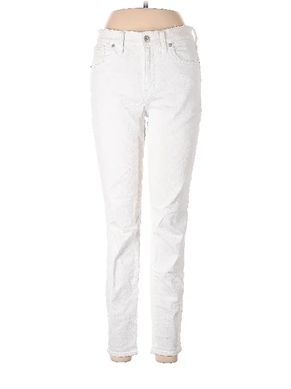 Wedding Jeans for Casual -High-Rise Straight-leg Jeans