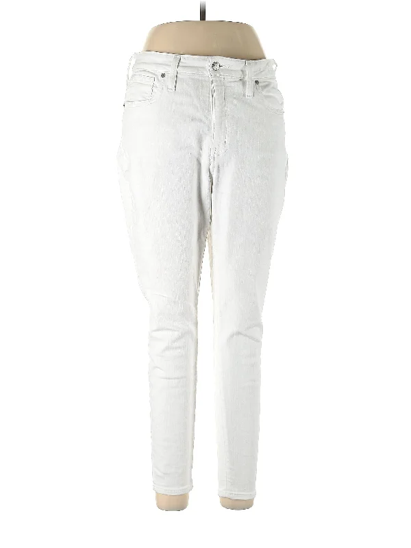 Decorated Back Pocket Jeans for Style -High-Rise Skinny Jeans in Light Wash