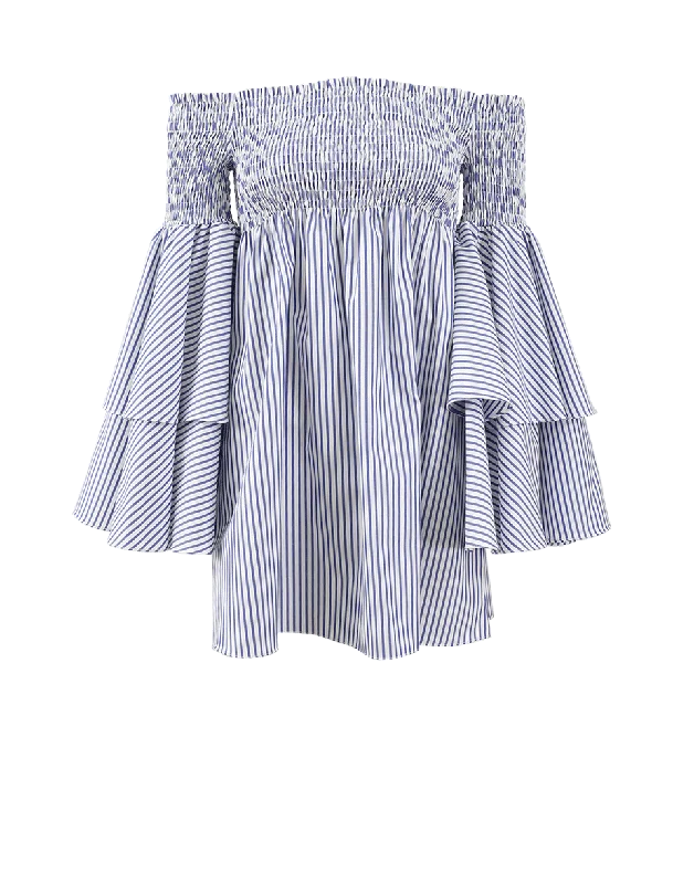 Ruffled Dresses for Girly -Apollonia Off-The-Shoulder Dress