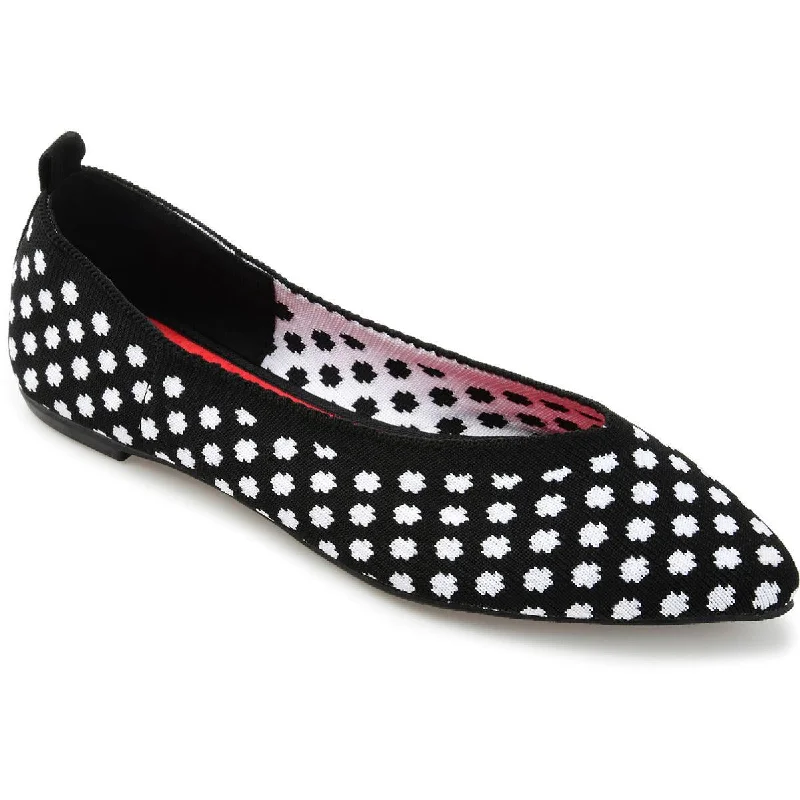 Ethnic Dresses with Tribal Design -Journee Collection Womens Tayleen Dressy Pointed Toe Ballet Flats