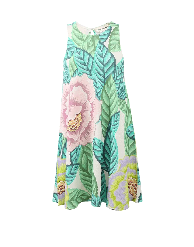 A-line Dresses for Flattering -Flora Spring Dress