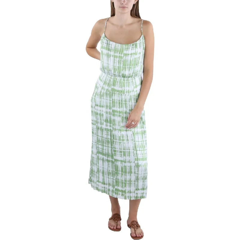 Solid Color Dresses for Simple -Vince Womens Tie Dye Long Maxi Dress