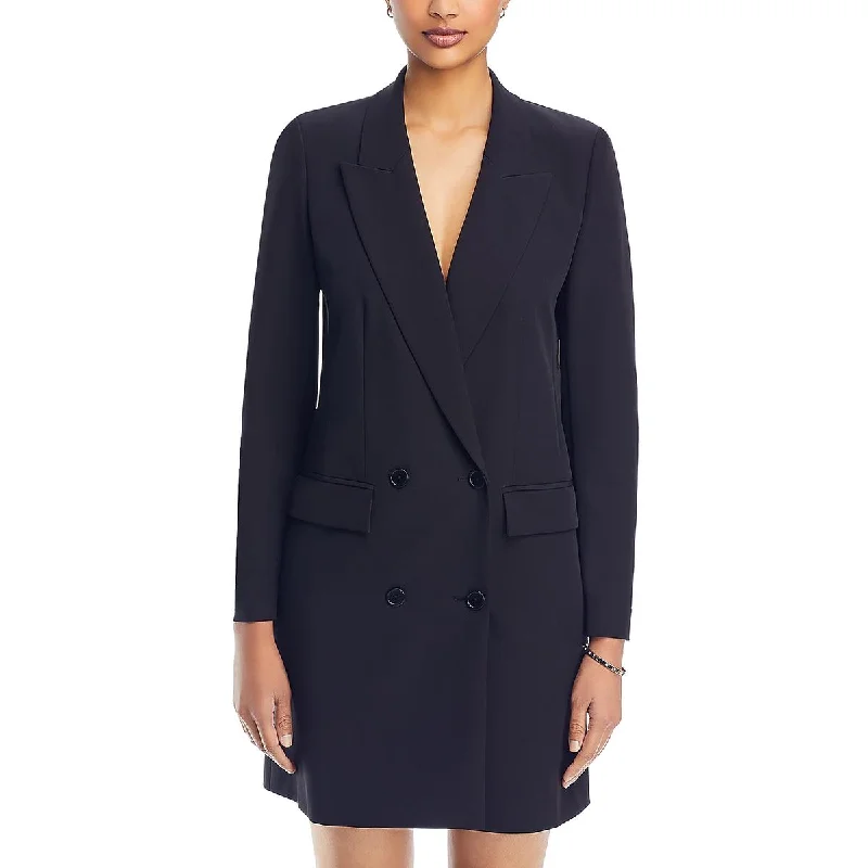 A-line Dresses for Flattering -Kobi Halperin Womens Ivy Blazer Mini Wear To Work Dress