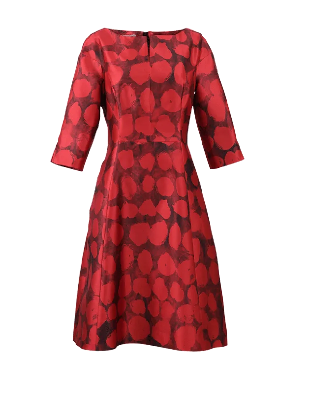 Sleeveless Dresses for Coolness -Ruby Printed Dress