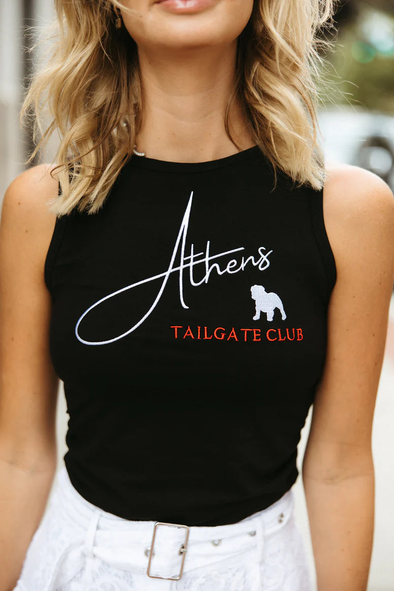 Best necklaces and pendants with opal gemstones for an iridescent glow-Athens Tailgate Club Tank