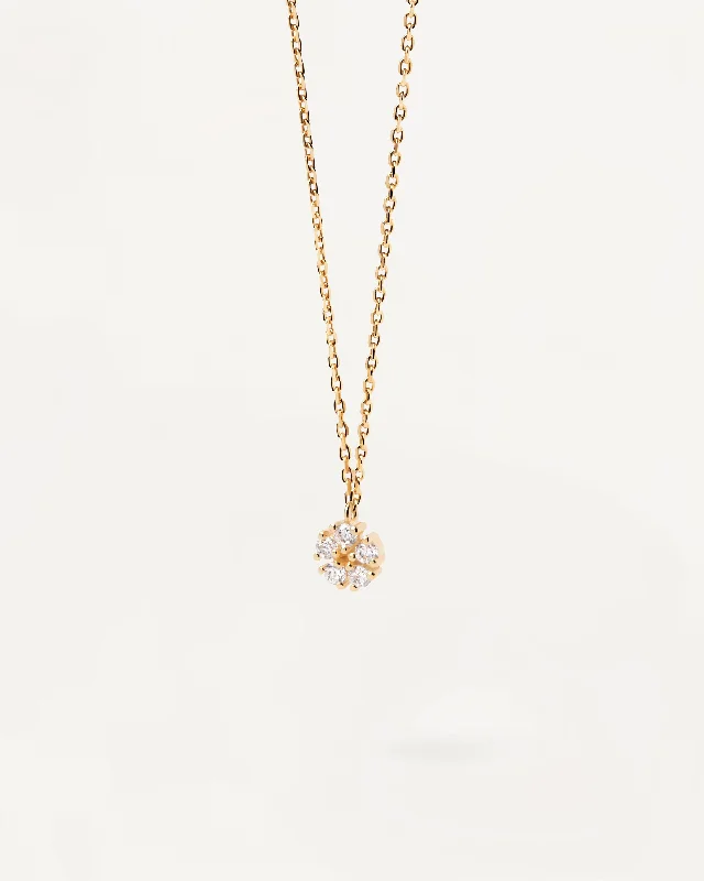 Beautiful necklaces and pendants with geometric shapes for a modern, artistic design-Daisy Necklace