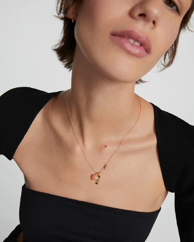 Elegant necklaces and pendants with onyx stones for a sleek, polished look-GRID 2 Orange Agate Heart Charm