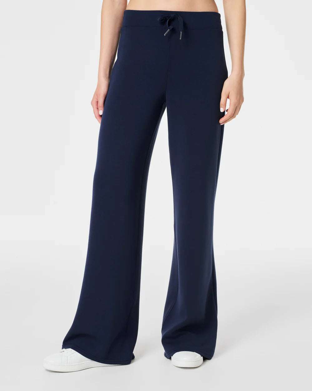 Necklaces and pendants with infinity love symbols for an eternal, romantic gesture-Spanx AirEssentials Wide Leg Pant In Timeless Navy